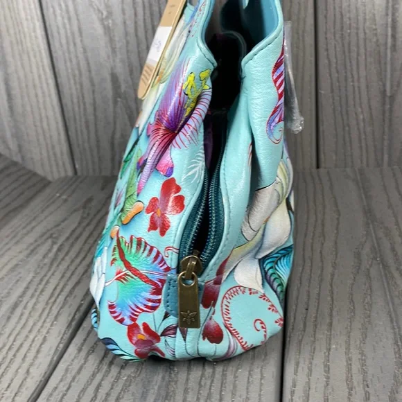 Anuschka Triple Compartment Satchel - 469 2003-3 / SKU: 469-JRD